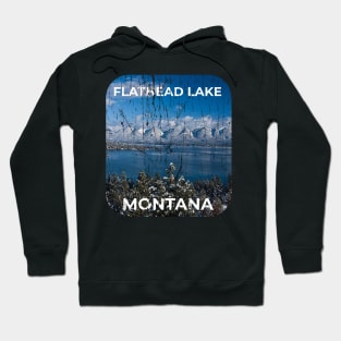 FLATHEAD LAKE MONTANA Hoodie